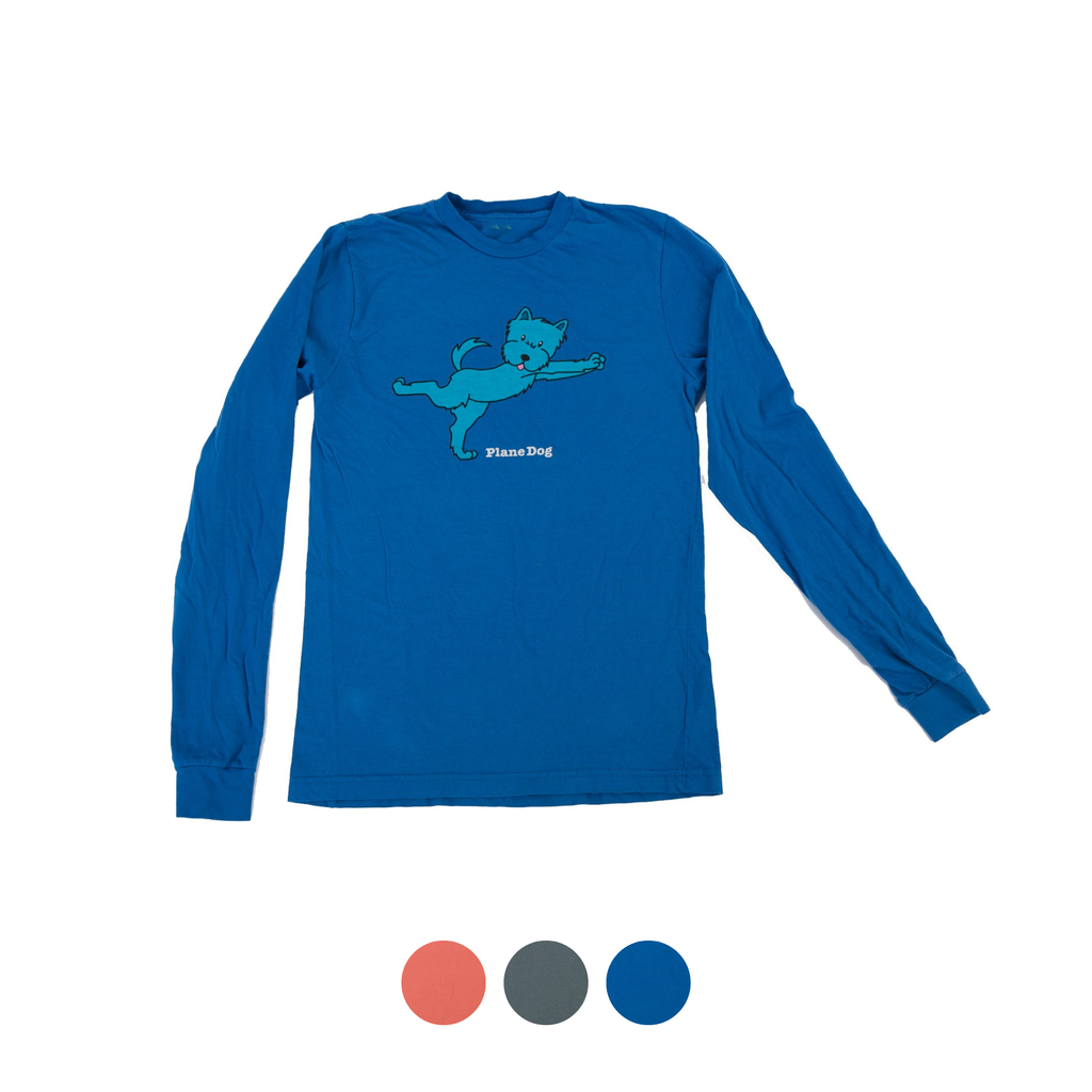 Plane Dog Long Sleeve T-Shirt